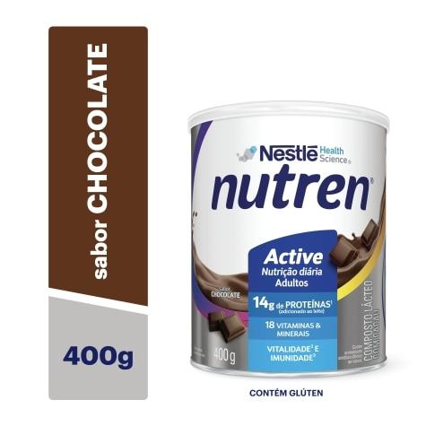 Suplemento Alimentar Nutren Active Sabor Chocolate 400g - Imagem 2