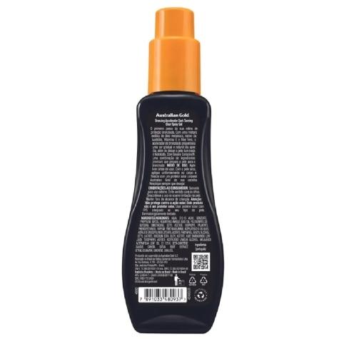 Gel Spray Acelerador de Bronzeamento Australian Gold Dark Tanning Clear 125g - Imagem 2