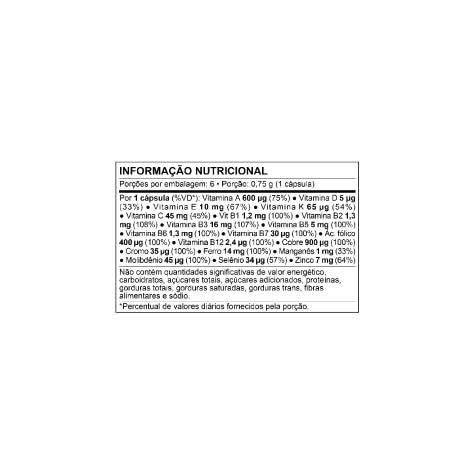 Suplemento Alimentar Nutren A-Z Multi 60 Cápsulas - Imagem 6