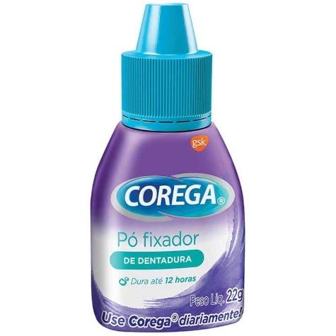 Pó Fixador de Dentadura Corega 22g - Imagem 1