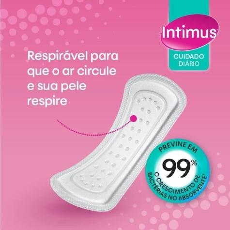 Protetor Diário Intimus Cuidado Avançado 80 Unidades Leve Mais Pague Menos - Imagem 3