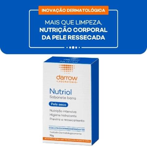 Sabonete em Barra Darrow Nutriol Pele Seca Rosto e Corpo 70g - Imagem 3