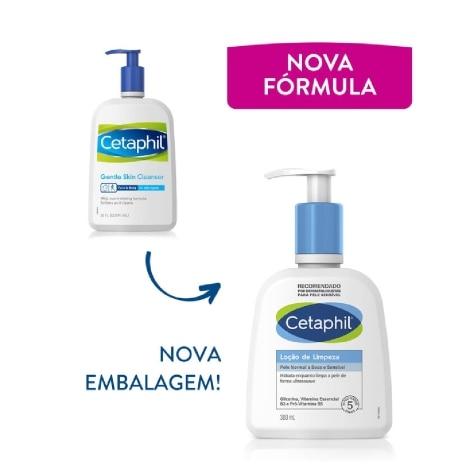 Loção de Limpeza Cetaphil Pele Seca e Sensível Facial 300ml - Imagem 2