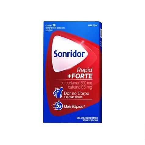 Sonridor Rapid + Forte 500mg 10 Comprimidos Revestidos - Imagem 1