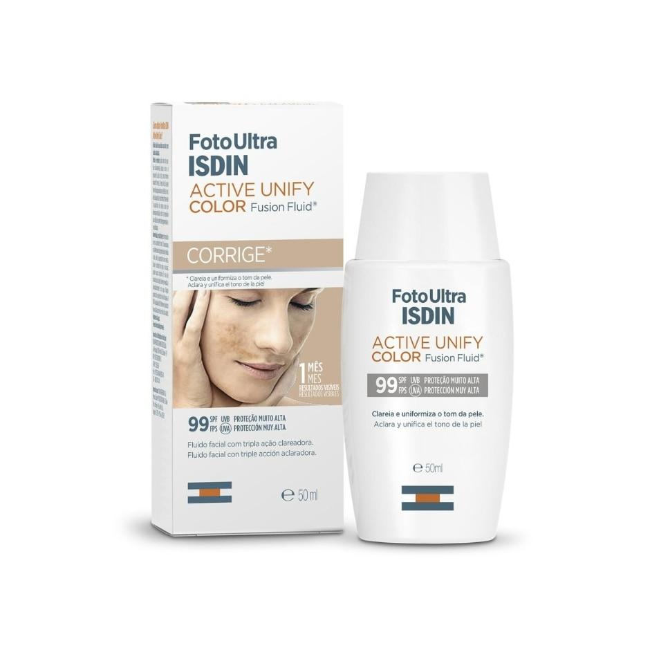 Clareador Facial Isdin Foto Ultra Active Unify Color FPS99 50ml