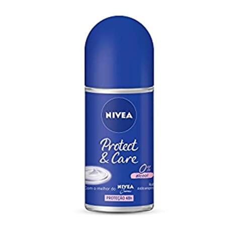 Desodorante Roll-on Nivea Protect & Care 48h 50ml - Imagem 1