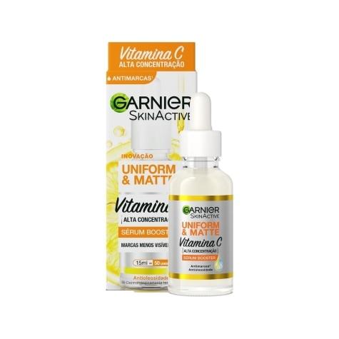 Sérum Garnier SkinActive Uniform & Matte Vitamina C Facial 15ml - Imagem 1