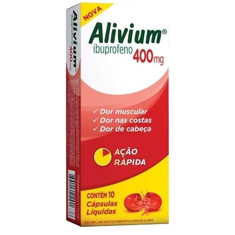Alivium 400mg 10 Cápsulas - Imagem 1
