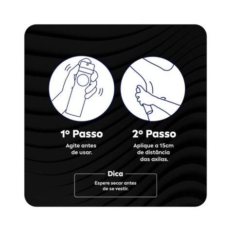 Desodorante Aerossol Nivea Men Deep Beat 72h 150ml - Imagem 3