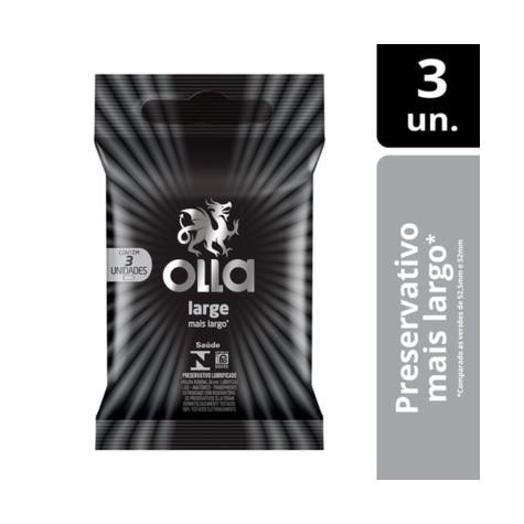 Preservativo Olla Large 3 Unidades - Imagem 2