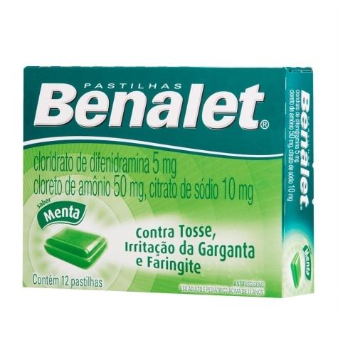 Benalet Menta 12 Pastilhas - Imagem 1