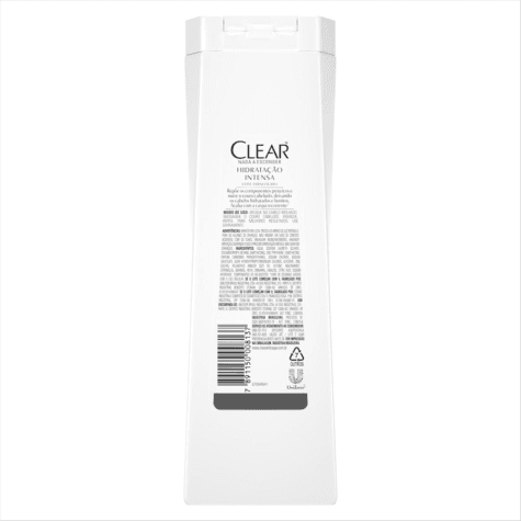 Shampoo Clear Hidratação Intensa Anticaspa 400ml - Imagem 3