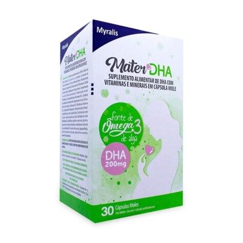 MaterDHA 200mg 30 Cápsulas - Imagem 1