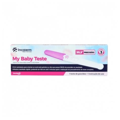 Teste de Gravidez My Baby Incoterm 1 Caneta - Imagem 1