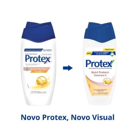 Sabonete Antibacteriano Líquido Protex Nutri Protect Vitamina E 250ml - Imagem 2