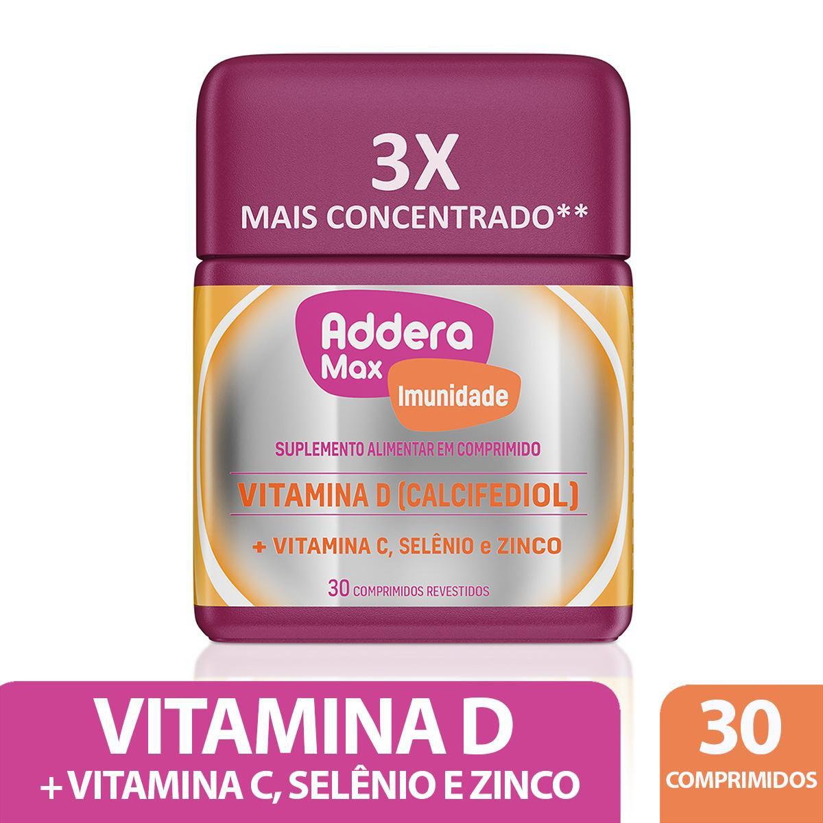 Addera +Imunidade Max FR 30 Comprimidos Revestidos - Imagem 1