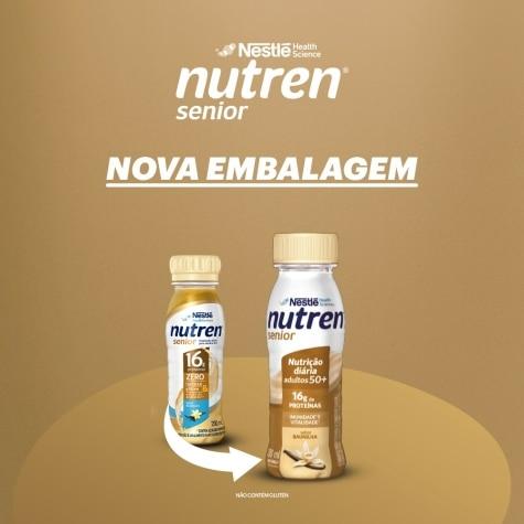 Complemento Alimentar Líquido Nutren Senior Sabor Baunilha 200ml - Imagem 10