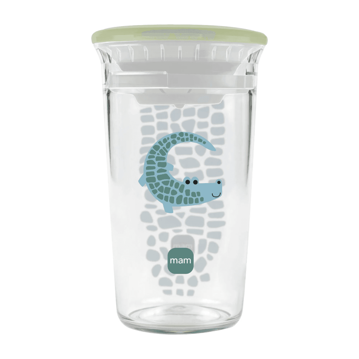 Copo Infantil 360° Fácil de Beber MAM Neutro 290ml - Imagem 2