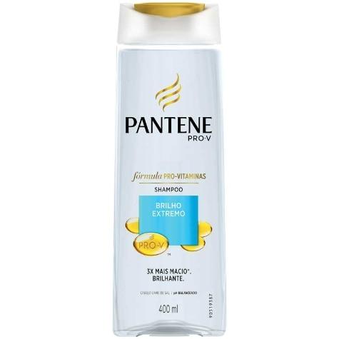 Shampoo Pantene Brilho Extremo Cabelo Seco 400ml - Imagem 1