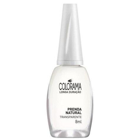 Esmalte Transparente Colorama Branco Prenda Natural 8ml - Imagem 1