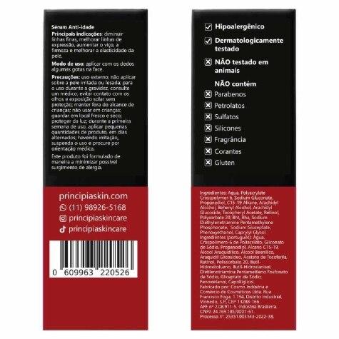 Sérum Facial Anti-idade Principia Skincare Rn-0,3 Retinol + Vitamina e 30ml - Imagem 2