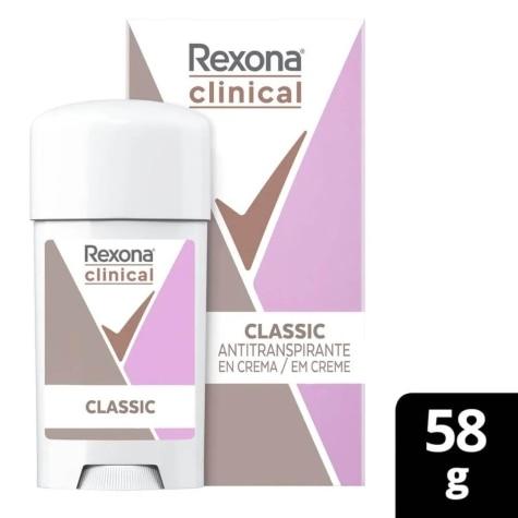 Desodorante Stick Rexona Women Clinical Classic 96h 58g - Imagem 3