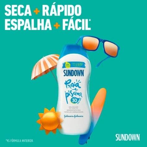 Protetor Solar Corporal Sundown Praia e Piscina FPS30 Loção 120ml - Imagem 3
