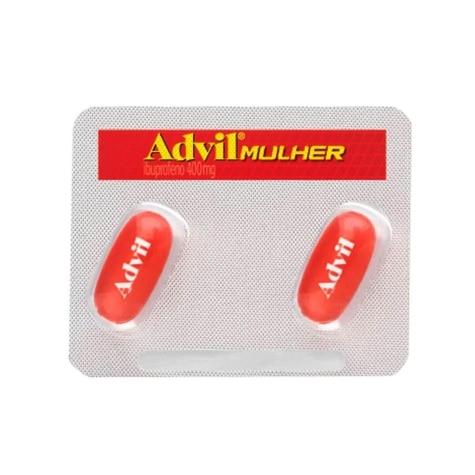 Advil Mulher 400mg 2 Cápsulas - Imagem 1