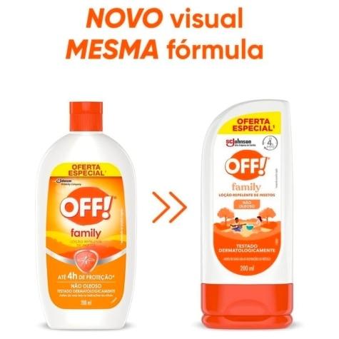 Repelente Off! Loção Family Oferta Especial 200ml - Imagem 3