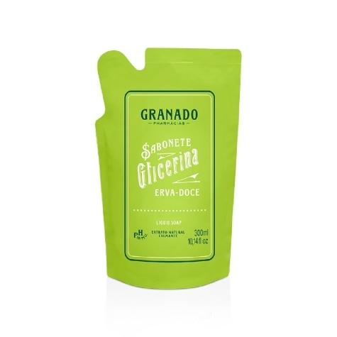 Sabonete Líquido Granado Erva-Doce Refil 300ml - Imagem 1