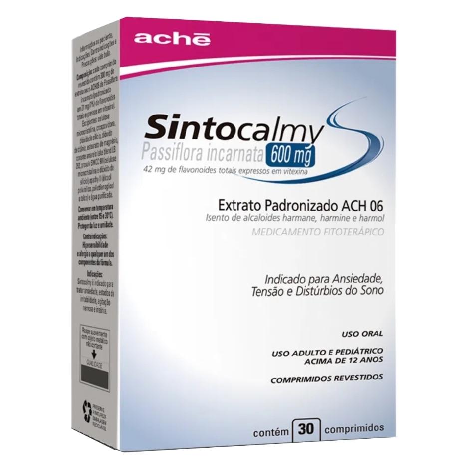 Sintocalmy 600mg 30 Comprimidos Revestidos