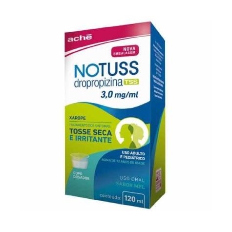 Notuss TSS Xarope Adulto 3mg 120ml - Imagem 1