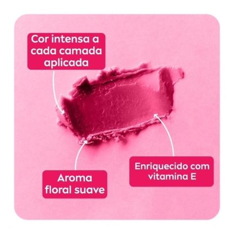 Hidratante Labial Nivea Hidra Color 2 em 1 Rosa Pink 4,8g - Imagem 7