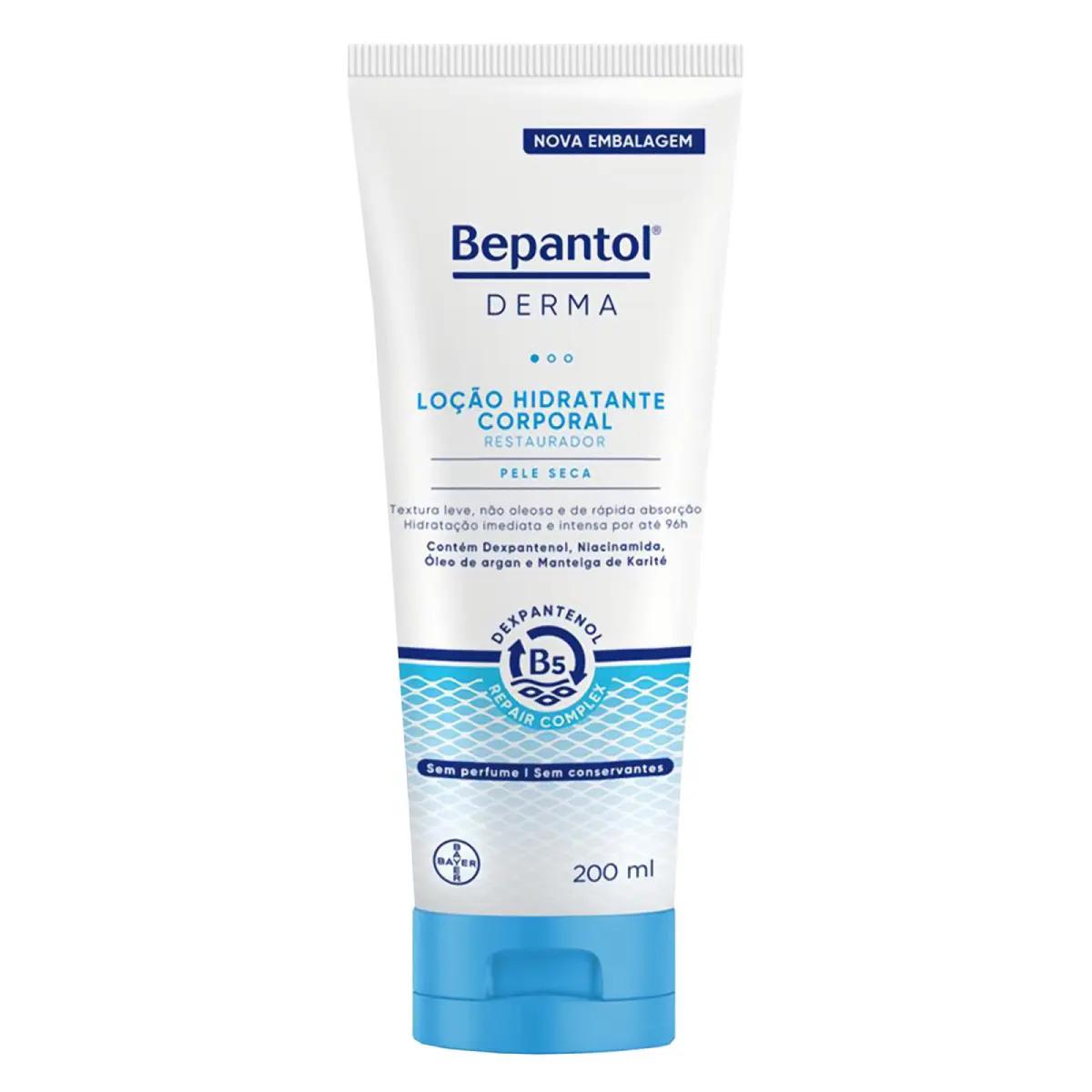 Loção Hidratante Bepantol Derma Restaurador Corporal 200ml - Imagem 1