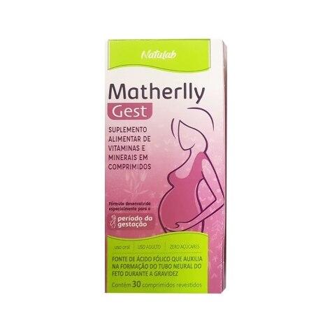 Matherlly Gest 30 Comprimidos Revestidos - Imagem 1