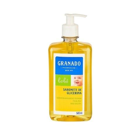 Sabonete de Glicerina Líquido Granado Bebê Tradicional 500ml - Imagem 1