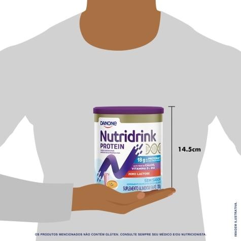 Suplemento Alimentar Nutridrink Protein Sem Sabor 700g - Imagem 3