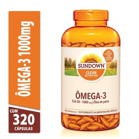 Ômega-3 Fish Oil 1000mg Sundown 320 Cápsulas - Imagem 2