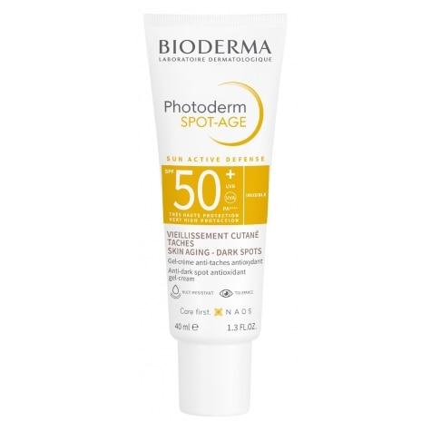 Protetor Solar Facial Bioderma Photoderm Spot-Age FPS50+ Incolor 40ml - Imagem 1