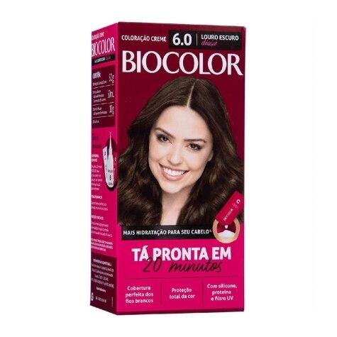 Tintura Biocolor Creme 6.0 Louro Escuro Clássico 110g - Imagem 1