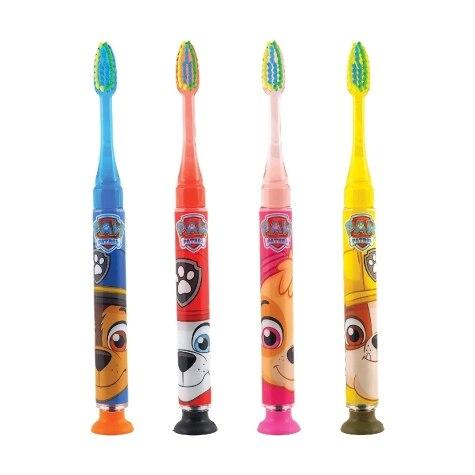 Escova Dental Infantil G.U.M Patrulha Canina Timer Light 3+ Macia - Imagem 4