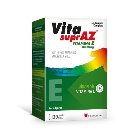 Vita SuprAZ Vitamina E 400mg 30 Cápsulas - Imagem 1