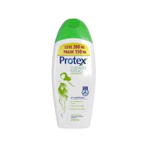 Sabonete Íntimo Líquido Protex Fresh Equilibrium Leve 200ml Pague 150ml - Imagem 1