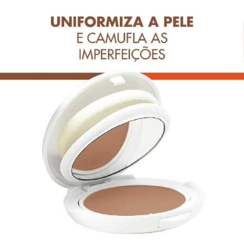 Protetor Solar Facial Avène Doré FPS50 Pó Compacto Cor Bege Escuro 10g - Imagem 6