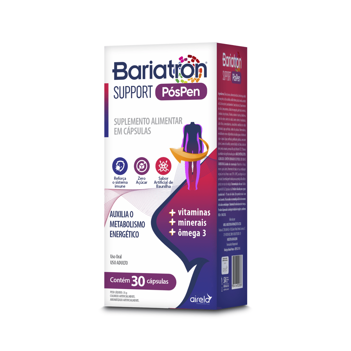Bariatron Support 100Mg 30 Capsulas Mole - Imagem 1