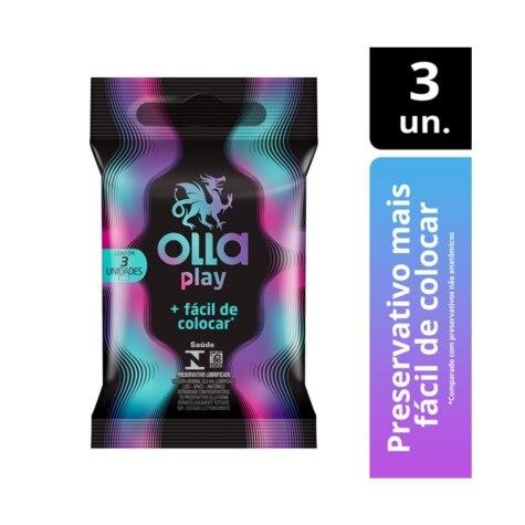 Preservativo Olla Play 3 Unidades - Imagem 2