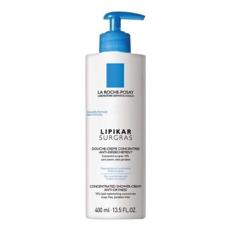 Sabonete Líquido La Roche-Posay Lipikar Surgras Rosto e Corpo 400ml - Imagem 1
