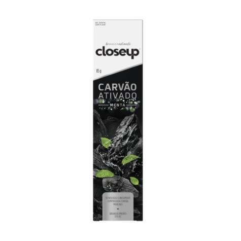 Creme Dental Closeup Carvão Ativado Menta 85g - Imagem 2