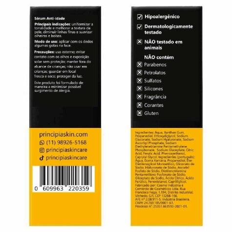 Sérum Facial Principia VC-10 - 10% Vitamina C + Ácido Ferúlico 30ml - Imagem 3