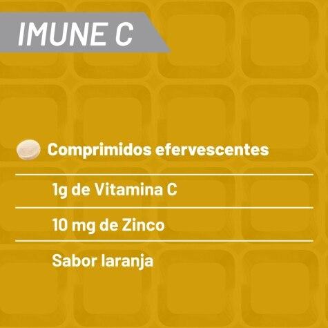 Vitasay Imune C Sabor Laranja 20 Comprimidos Efervescentes - Imagem 4